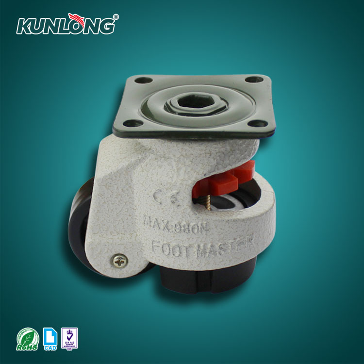 SK6-B63102P Rueda giratoria de nivelación de servicio pesado KUNLONG