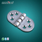 SK2-041 KUNLONG Accesorios de hardware marino Bisagra de extremo de acero inoxidable