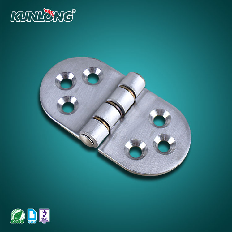 SK2-041 KUNLONG Accesorios de hardware marino Bisagra de extremo de acero inoxidable