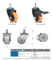 SK6-ZZ75108S Rueda de rueda de freno industrial KUNLONG