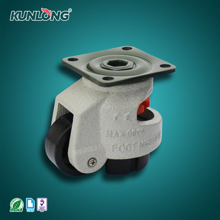SK6-B63102P Rueda giratoria de nivelación de servicio pesado KUNLONG