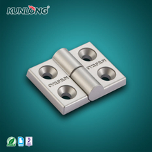 SK2-066 KUNLONG Bisagra anodizada de plata duradera y desmontable