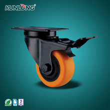 SK6-Z75108P Rueda giratoria de trabajo pesado KUNLONG