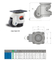 SK6-B4071P KUNLONG Rueda de Caster Industrial
